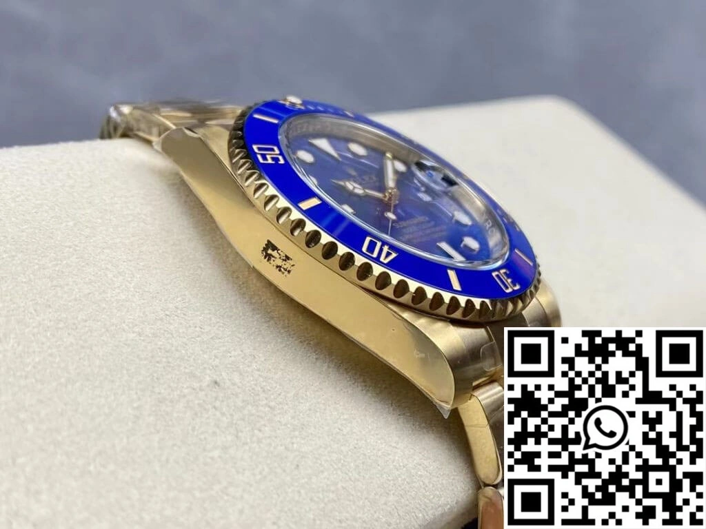 Rolex Submariner M116618LB-0003 Clean Factory Blue Bezel ComfortFit 1213