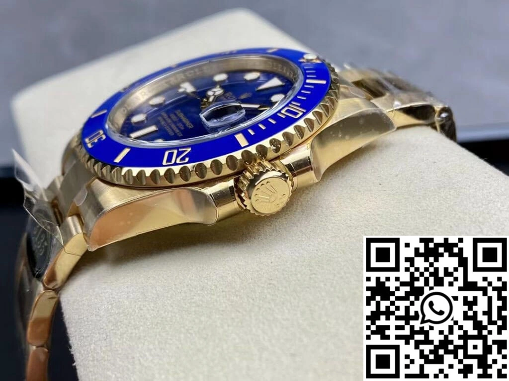 Rolex Submariner M116618LB-0003 Clean Factory Blue Bezel ComfortFit 1213
