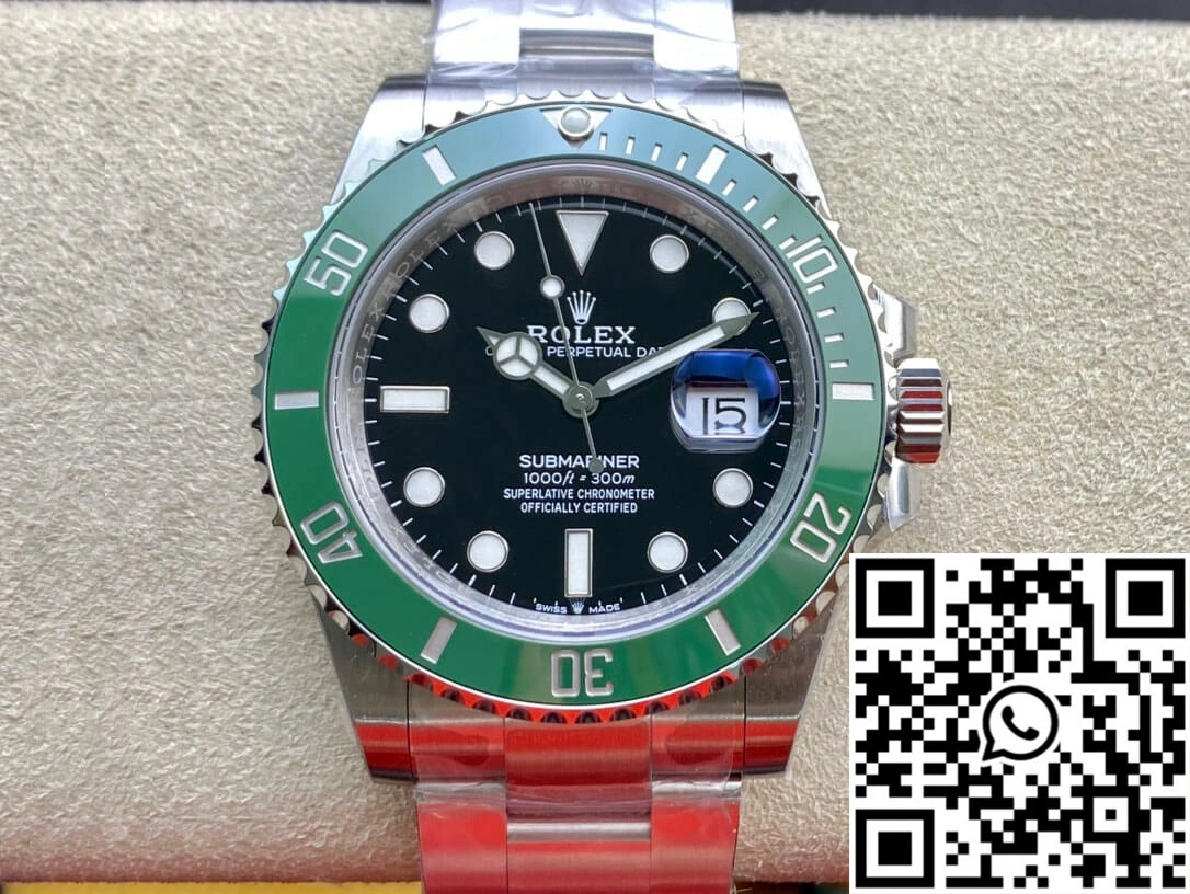 Rolex Submariner M126610LV-0002 VS Factory Green Bezel ComfortFit 1215