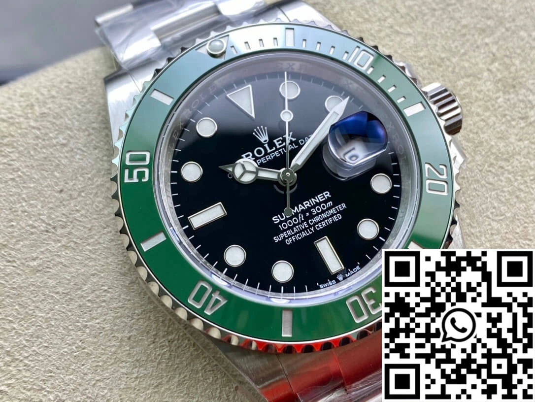 Rolex Submariner M126610LV-0002 VS Factory Green Bezel ComfortFit 1215