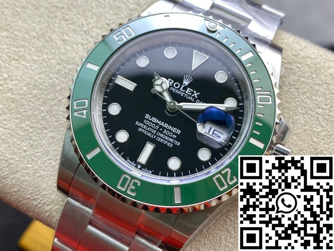 Rolex Submariner M126610LV-0002 VS Factory Green Bezel ComfortFit 1215