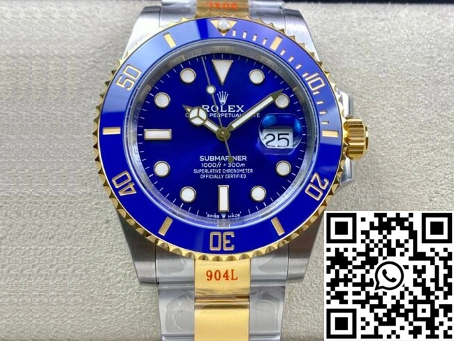 EyeCatching Rolex Submariner M126613LB-0002 41MM VS Factory Blue Bezel 1233