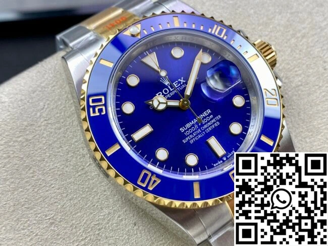 EyeCatching Rolex Submariner M126613LB-0002 41MM VS Factory Blue Bezel 1233