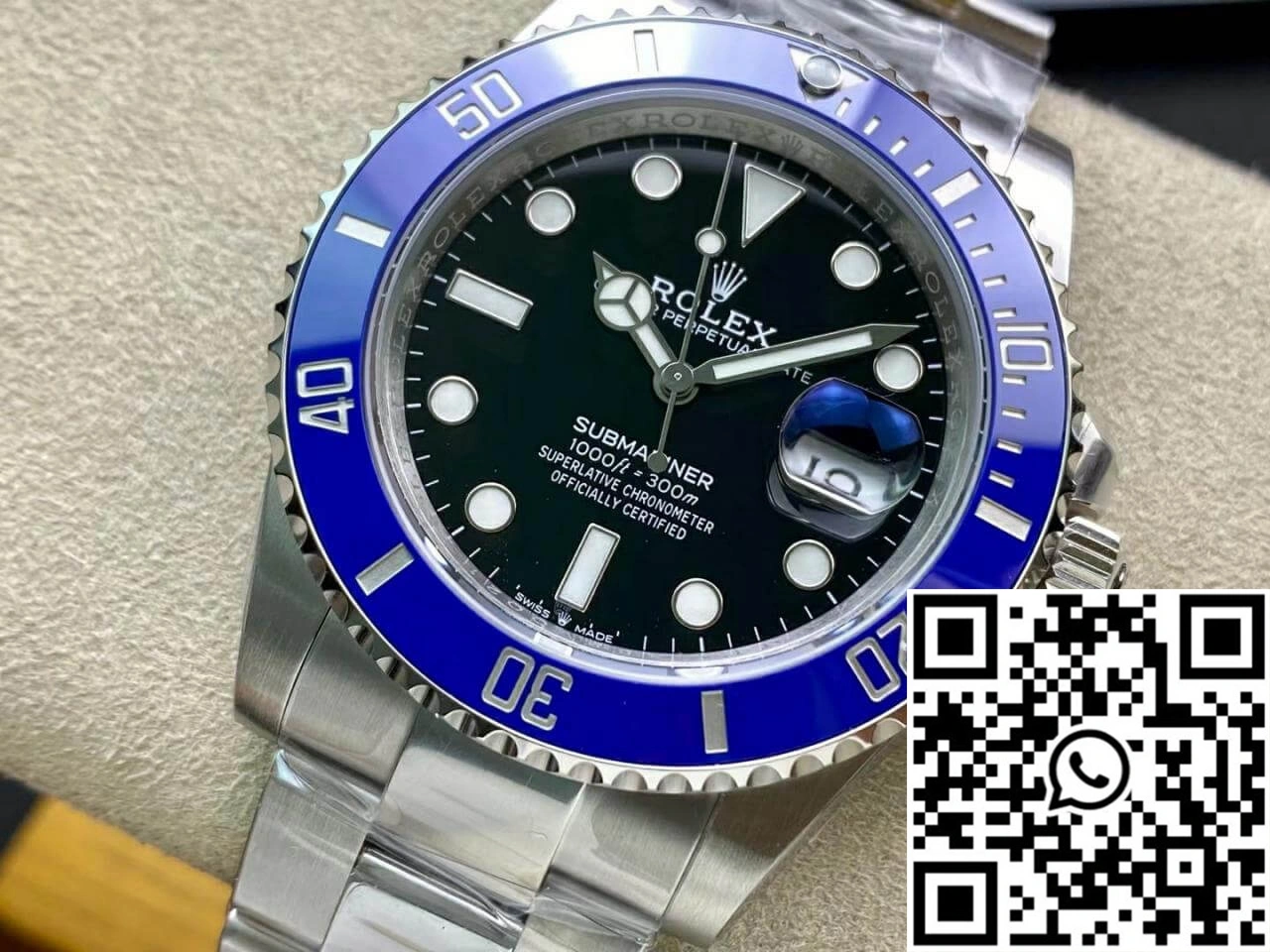 Contemporary Rolex Submariner M126619LB-0003 41MM VS Factory Blue Bezel 1229