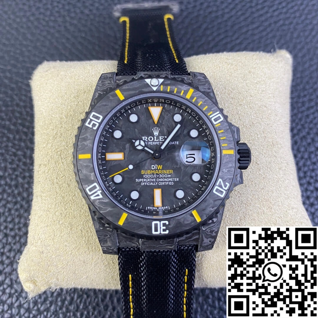 Rolex Submariner VS Factory DIW Black Carbon Fiber Bezel WaterResistant 992