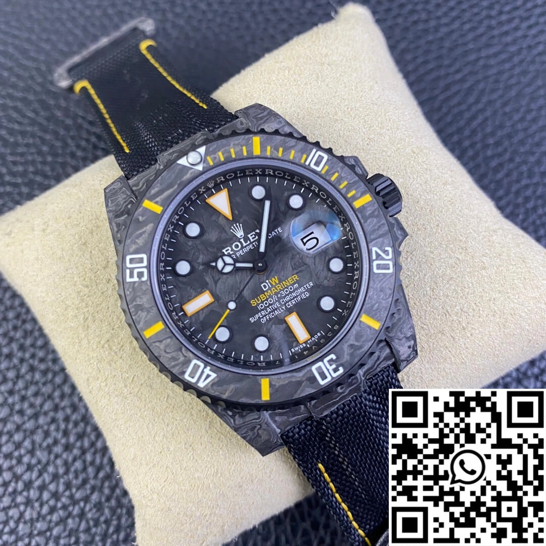 Rolex Submariner VS Factory DIW Black Carbon Fiber Bezel WaterResistant 992