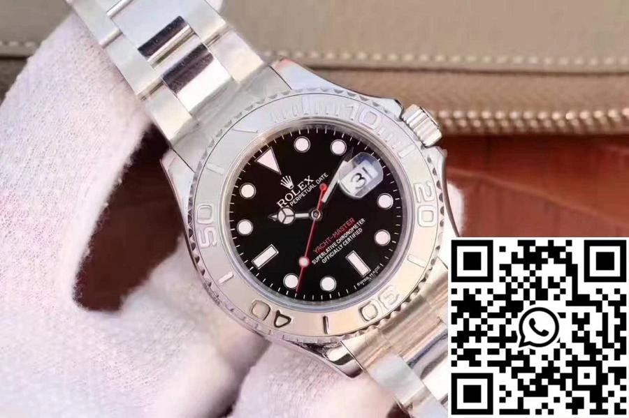 FreshLook Rolex Yacht Master 116622 40mm EW Factory Black Dial 1258