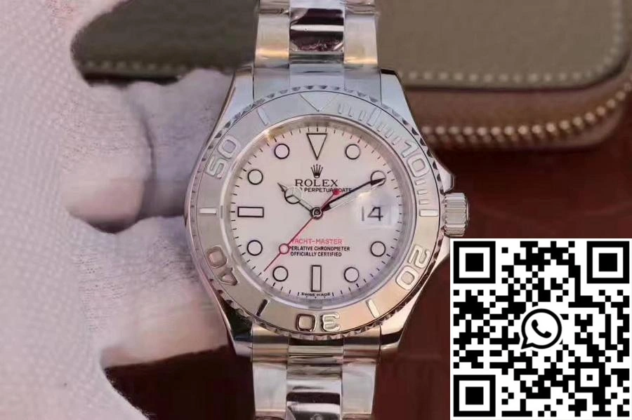 FreshLook Rolex Yacht Master 116622 40mm EW Factory White Dial 1250