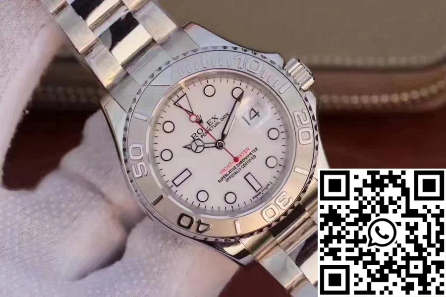 FreshLook Rolex Yacht Master 116622 40mm EW Factory White Dial 1250