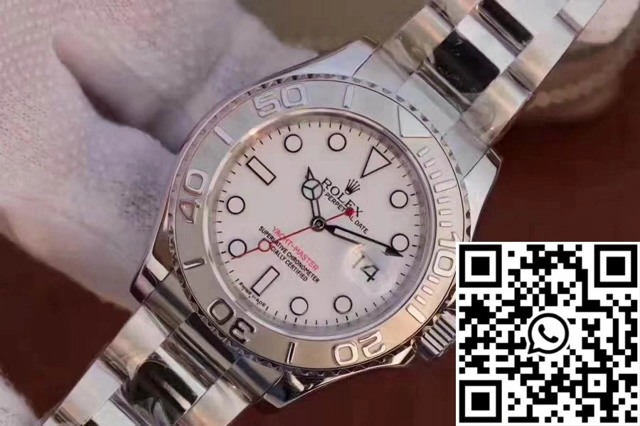 FreshLook Rolex Yacht Master 116622 40mm EW Factory White Dial 1250