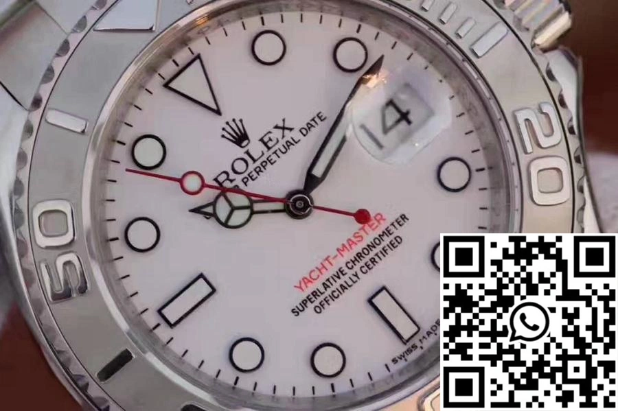 FreshLook Rolex Yacht Master 116622 40mm EW Factory White Dial 1250