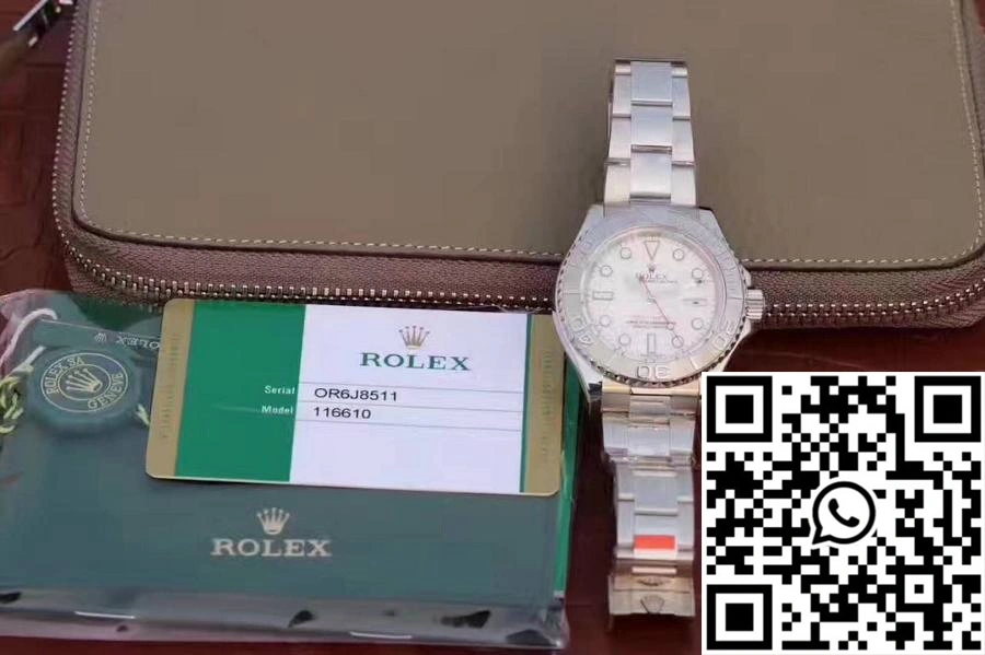 FreshLook Rolex Yacht Master 116622 40mm EW Factory White Dial 1250
