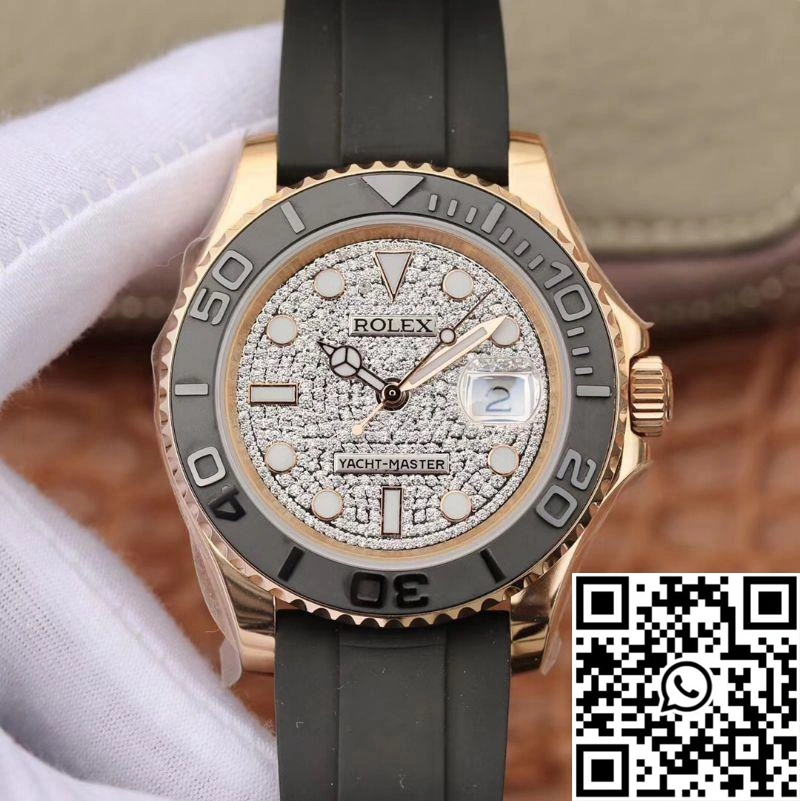 Rolex Yacht Master 116655 40mm Diamond Dial Stylish 1261
