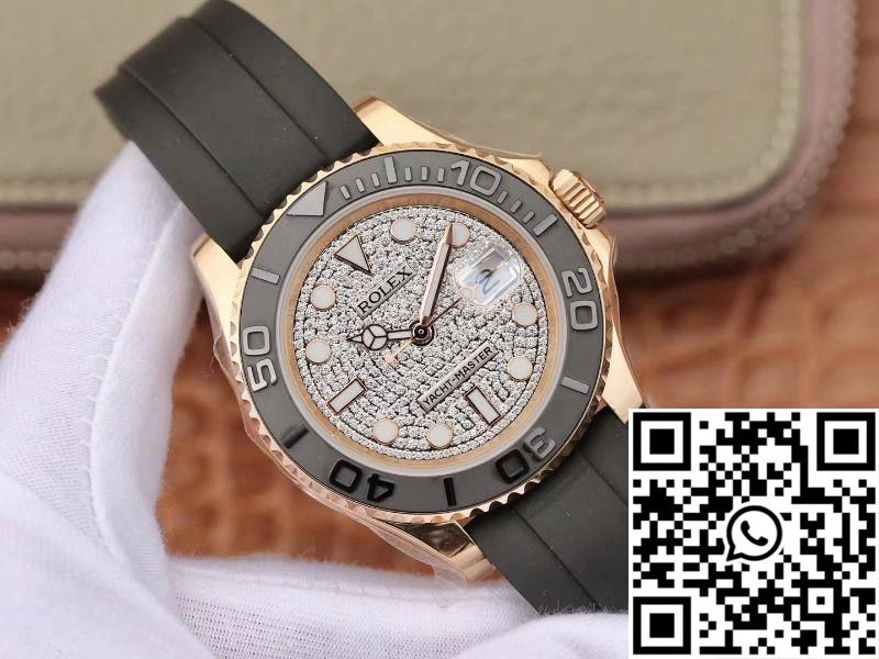Rolex Yacht Master 116655 40mm Diamond Dial Stylish 1261