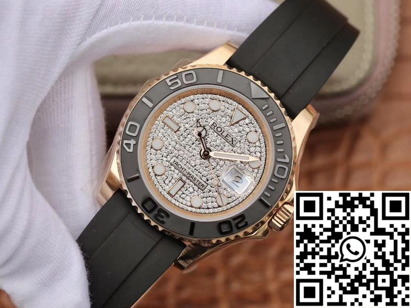 Rolex Yacht Master 116655 40mm Diamond Dial Stylish 1261