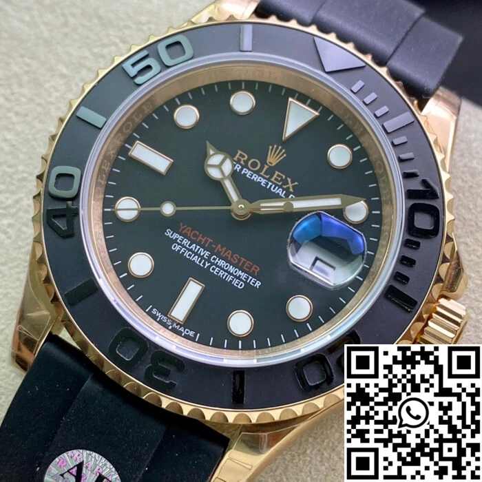 Trendy Rolex Yacht Master 116655 AR Factory Rose Gold 1249