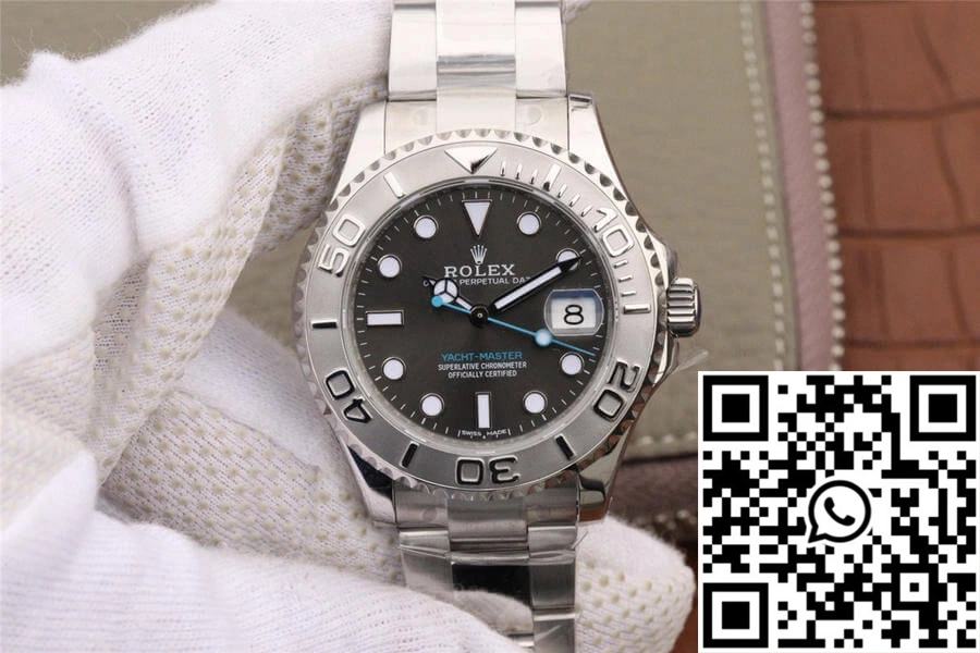 Sustainable Rolex Yacht Master 268622-0002 AR Factory Grey Dial 1254