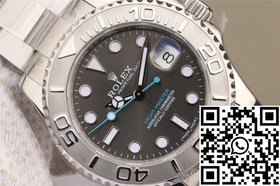 Sustainable Rolex Yacht Master 268622-0002 AR Factory Grey Dial 1254