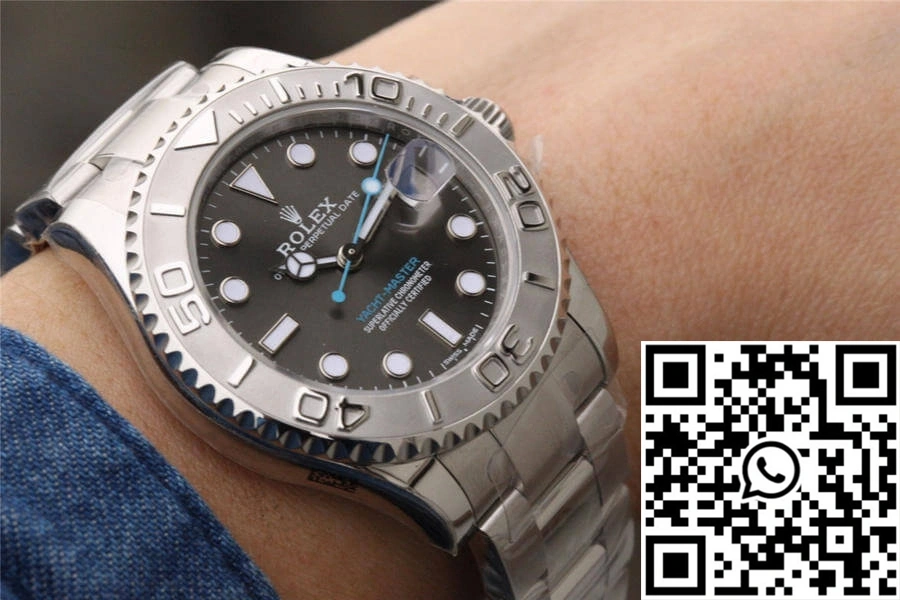 Sustainable Rolex Yacht Master 268622-0002 AR Factory Grey Dial 1254