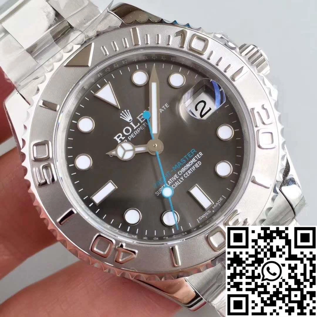 HighPerformance Rolex Yacht Master 268622 37mm AR Factory Anthracite Dial 1255
