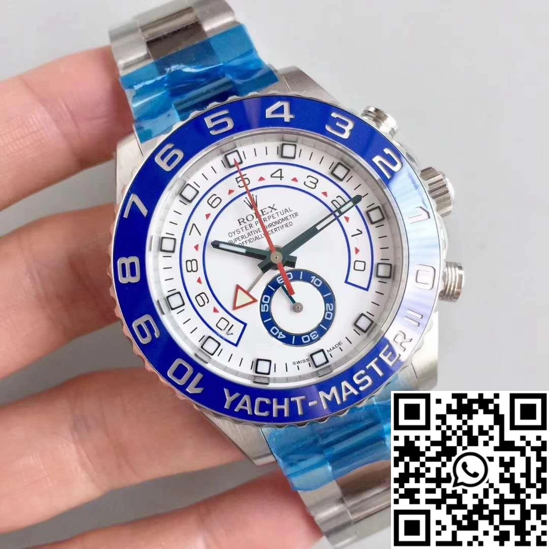 Rolex Yacht-Master II 116680 JF Factory White Dial Refined 1271