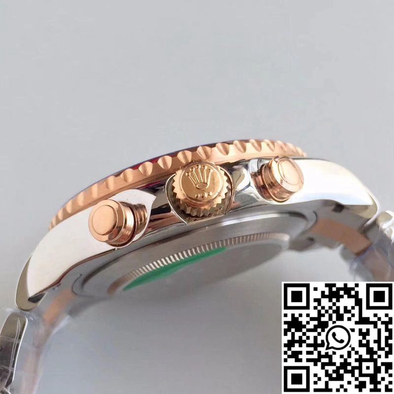 Rolex Yacht Master II 116681 JF Factory Rose Gold White Dial Trendsetting 1268