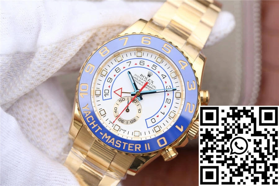 Lightweight Rolex Yacht-Master II M116688-0002 JF Factory White Dial 1272