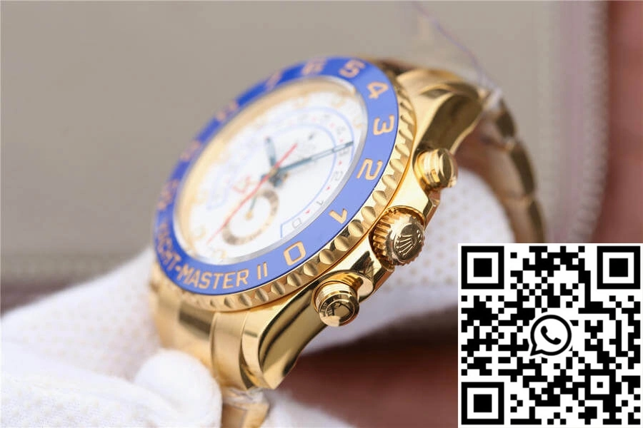 Lightweight Rolex Yacht-Master II M116688-0002 JF Factory White Dial 1272