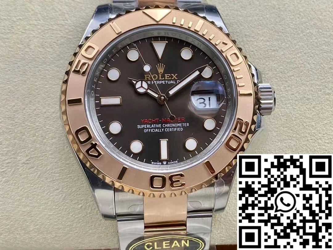 ModernLook Rolex Yacht Master M126621-0001 Clean Factory Rose Gold 1274