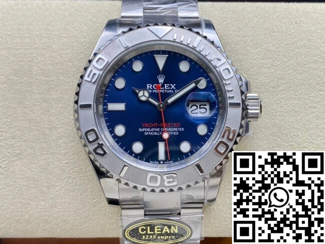 Refined Rolex Yacht Master M126622-0002 Clean Factory Blue Dial 1263