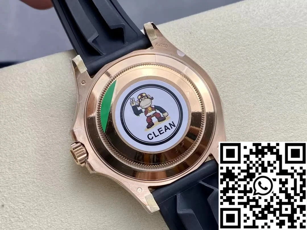 Rolex Yacht Master M126655-0002 Clean Factory Rose Gold Black Dial Breathable 1280