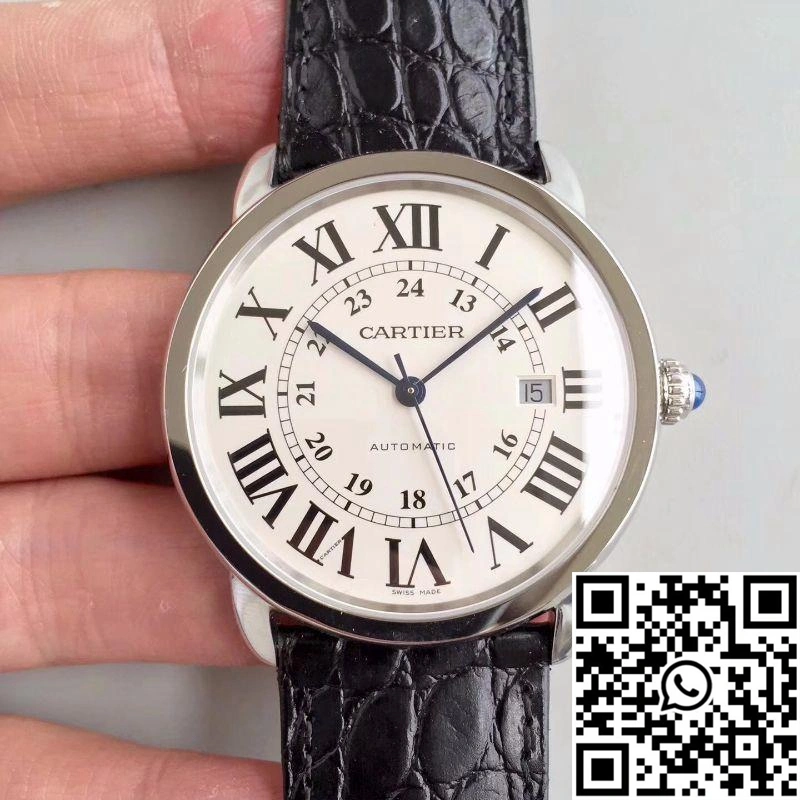 Ronde Solo De Cartier W6701010 42MM ZF Factory White Dial Minimalist 1446