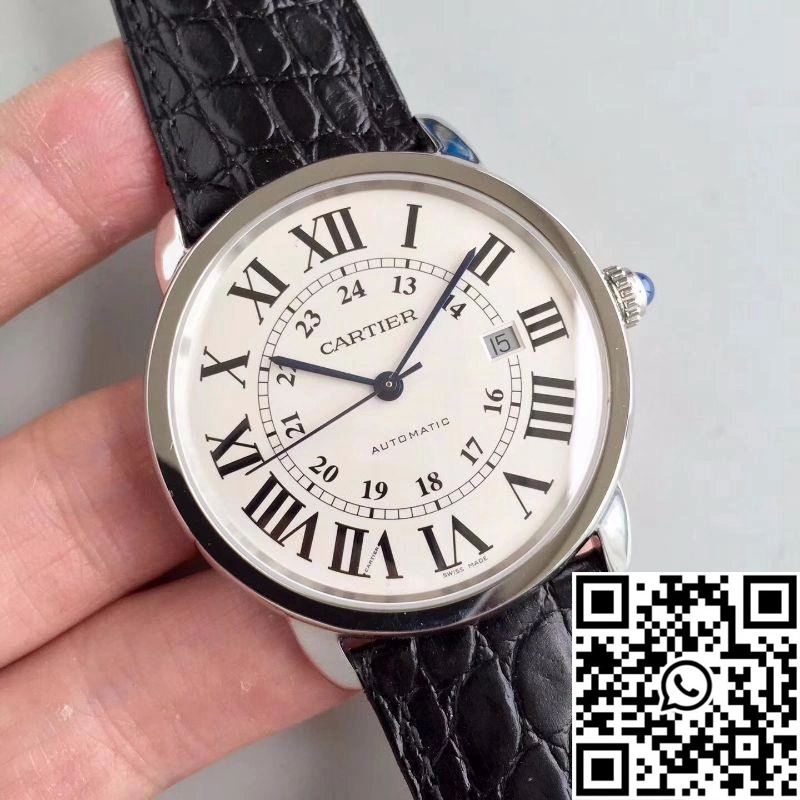 Ronde Solo De Cartier W6701010 42MM ZF Factory White Dial Minimalist 1446