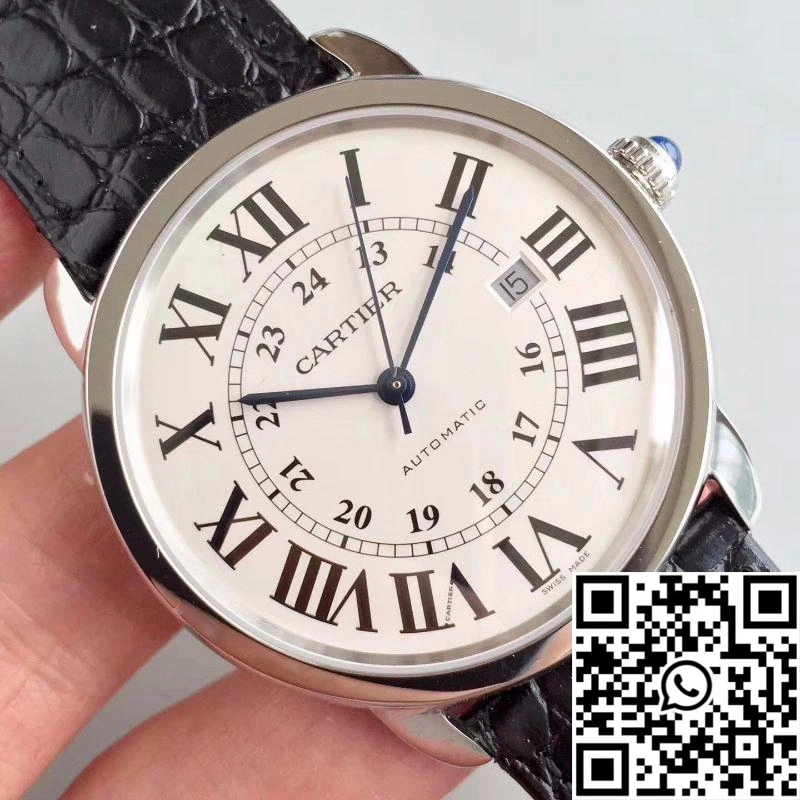 Ronde Solo De Cartier W6701010 42MM ZF Factory White Dial Minimalist 1446