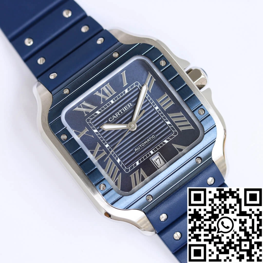 Santos De Cartier GF Factory Blue Bezel SunProtective 1478