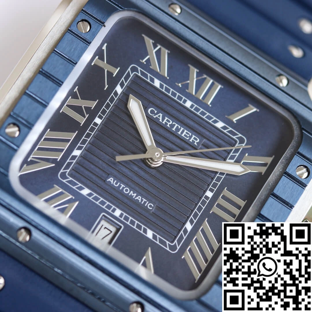 Santos De Cartier GF Factory Blue Bezel SunProtective 1478