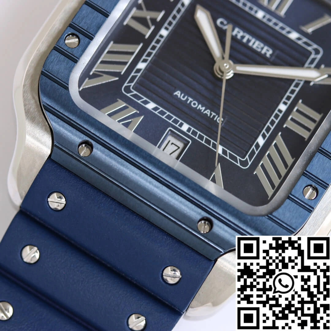 Santos De Cartier GF Factory Blue Bezel SunProtective 1478
