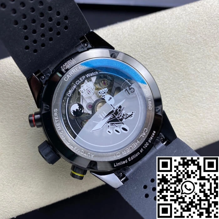 Thermal TAG Heuer Carrera CAR201J.FT6087 XF Factory Ceramic Bezel 2511