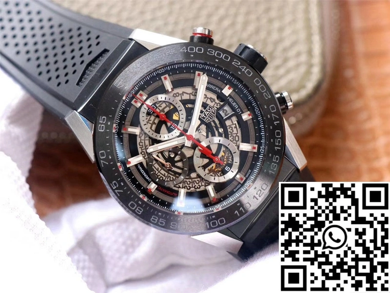 TAG Heuer Carrera CAR201V.FT6046 XF Factory Black Dial FreshLook 2509