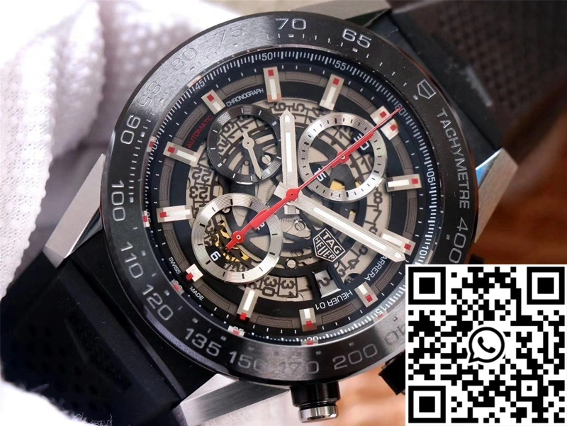 TAG Heuer Carrera CAR201V.FT6046 XF Factory Black Dial FreshLook 2509