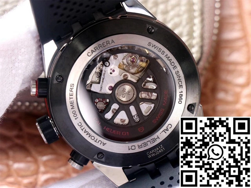 TAG Heuer Carrera CAR201V.FT6046 XF Factory Black Dial FreshLook 2509