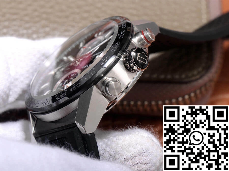 SoftTouch TAG Heuer Carrera CAR201Z.FT6046 XF Factory Black Dial 2512