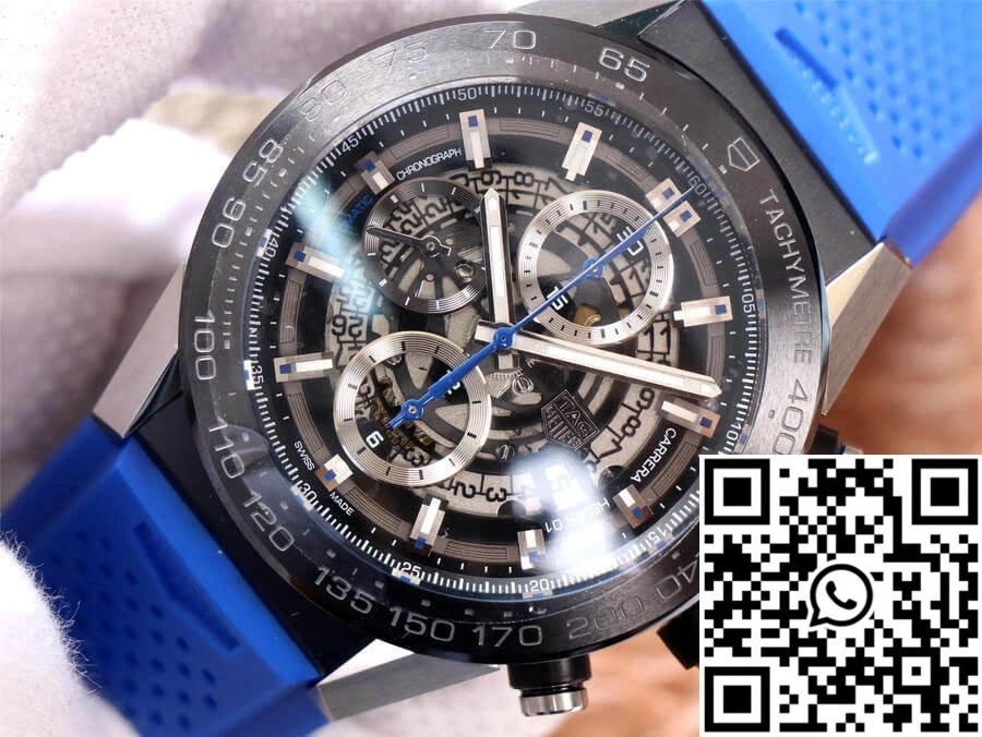 Versatile TAG Heuer Carrera CAR2A1T.FT6052 XF Factory Black Dial 2510