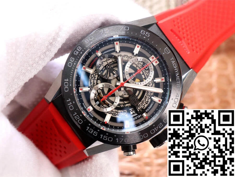 SunProtective TAG Heuer Carrera CAR2A1Z.FT6050 XF Factory Black Dial 2505