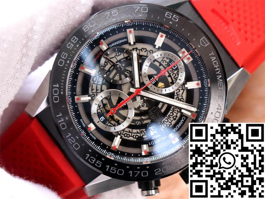 SunProtective TAG Heuer Carrera CAR2A1Z.FT6050 XF Factory Black Dial 2505
