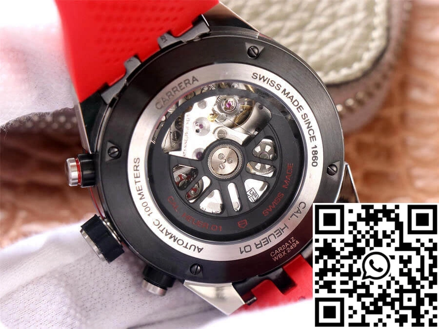 SunProtective TAG Heuer Carrera CAR2A1Z.FT6050 XF Factory Black Dial 2505