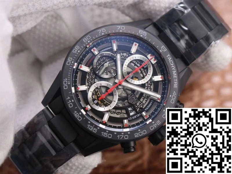 HighPerformance Tag Heuer Carrera CAR2090.BH0729 XF Factory Black Ceramic 2513