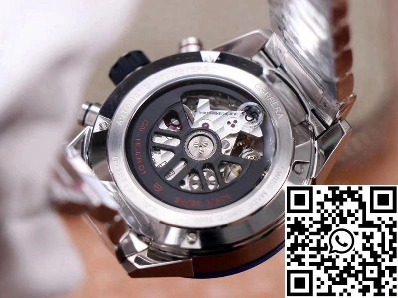 Casual Tag Heuer Carrera Calibre Heuer 01 CAR201T.BA0766 Chronograph XF Factory Blue Dial 2504