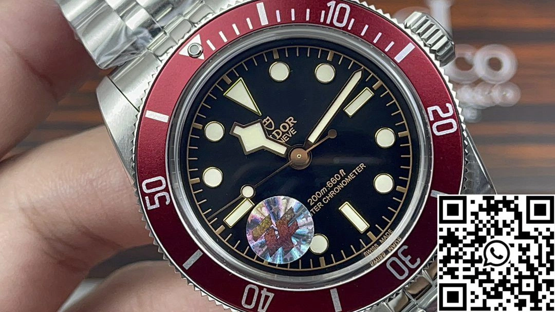 Tudor Heritage Black Bay Red 79230R 2017 ZF Factory Black Dial Modern 2560
