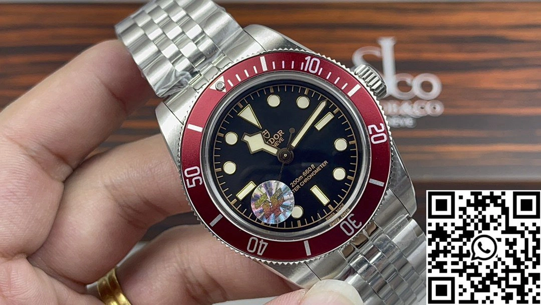 Tudor Heritage Black Bay Red 79230R 2017 ZF Factory Black Dial Modern 2560